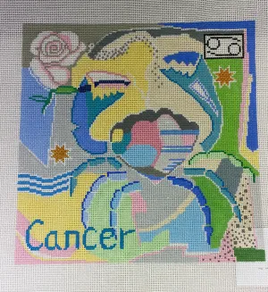 * Doolittle Stitchery Z107 Cancer Square