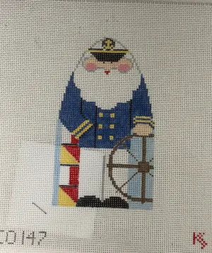 * Kathy Schenkel Designs CO147 Captain Santa