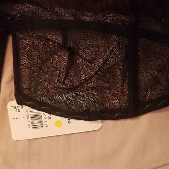 ❤ NWT  IMPLICITE Lace w/ Detachable Strap Bodysuit