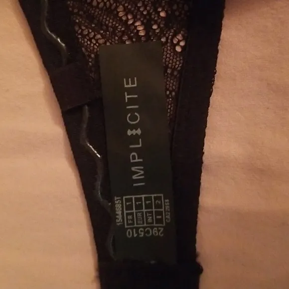 ❤ NWT  IMPLICITE Lace w/ Detachable Strap Bodysuit