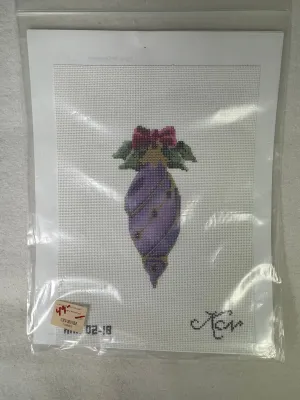 * SALE / Kelly Clark KAH 2-18 February Amethyst Heritage Ornaments Stitch Guide