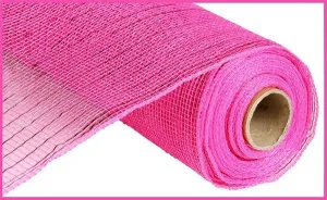 10" Metallic Mesh: Hot Pink, Hot Pink Foil (10 Yards) RE130111