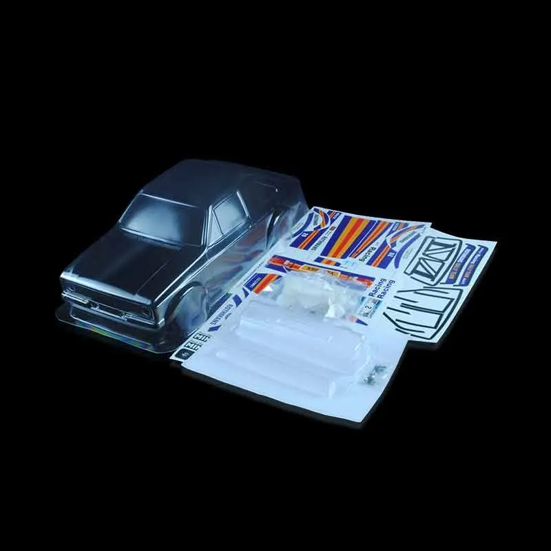 1/10 Lexan Clear RC Car Body Shell for FORD ESCORT MK2 190mm