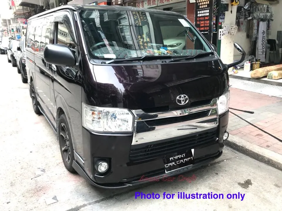1/10 Lexan Clear RC Car Body Shell for TOYOTA HIACE VAN 190mm