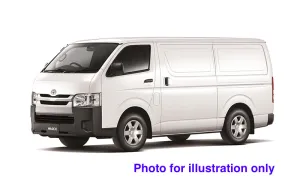 1/10 Lexan Clear RC Car Body Shell for TOYOTA HIACE VAN 190mm