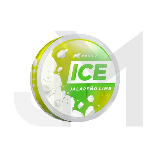 12mg Ice Jalapeno Lime Nicotine Pouches - 20 Pouches