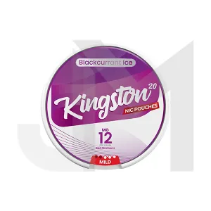 12mg Kingston Nicotine Pouches - 20 Pouches