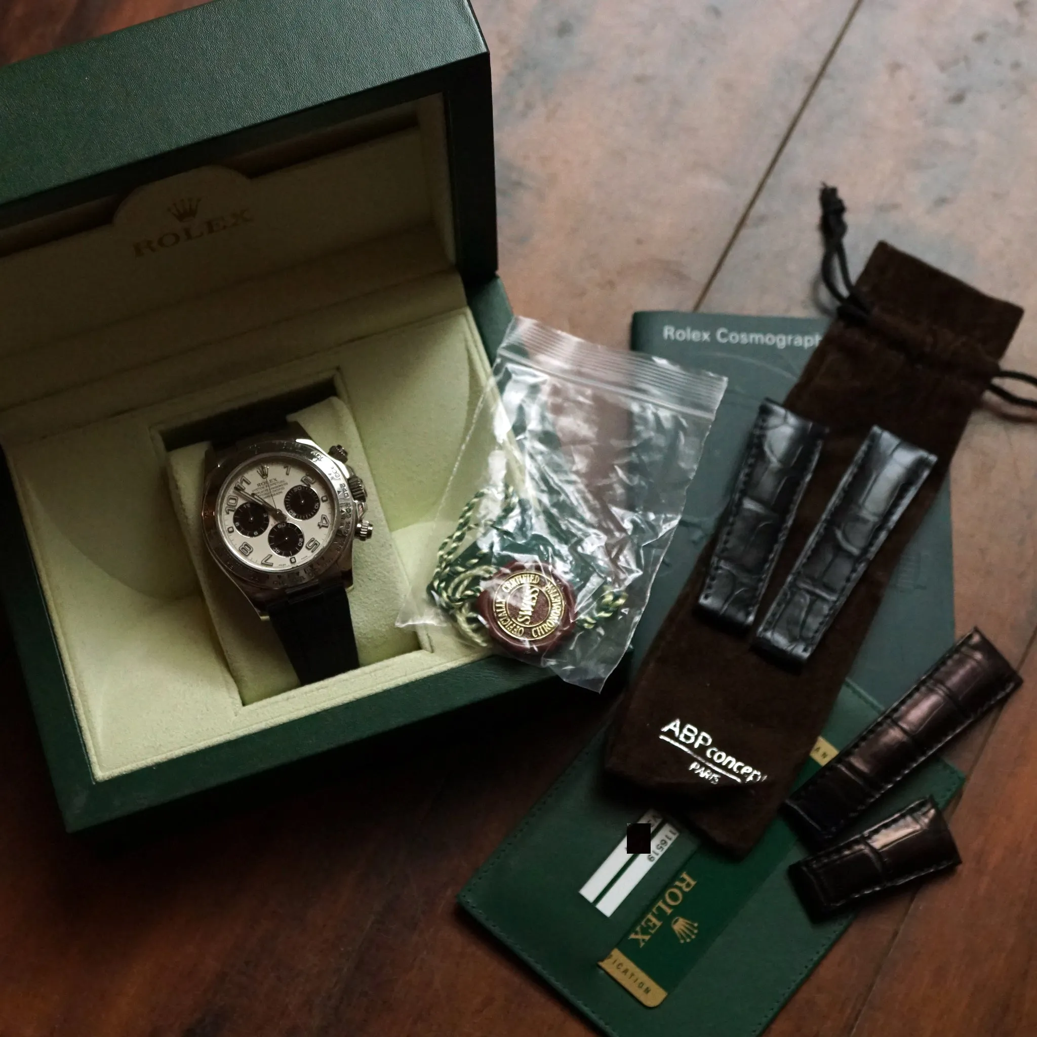 2010 ROLEX COSMOGRAPH PANDA RACING WG DAYTONA REF.116519