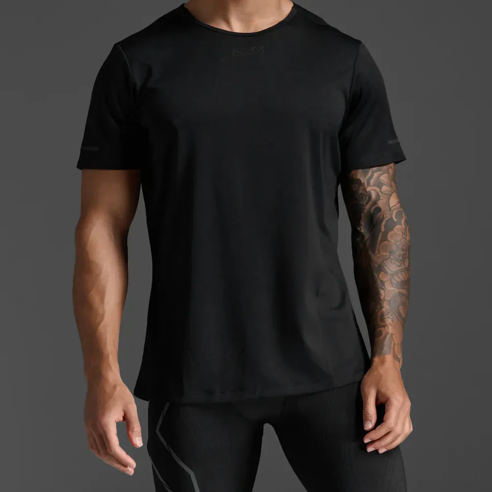 2XU Light Speed Tech Tee - Black/Black Reflective
