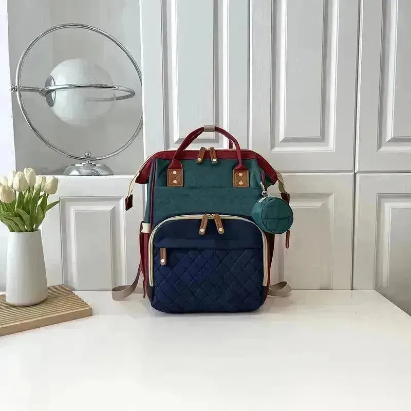 3 in 1 Baby Diaper Bag with USB Charging Dock
