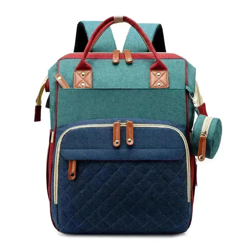 3 in 1 Baby Diaper Bag with USB Charging Dock