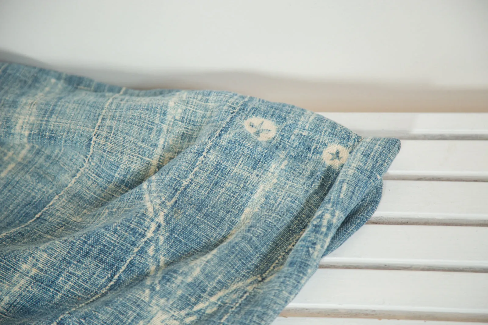 3.5x6.5 Vintage African Textile Throw