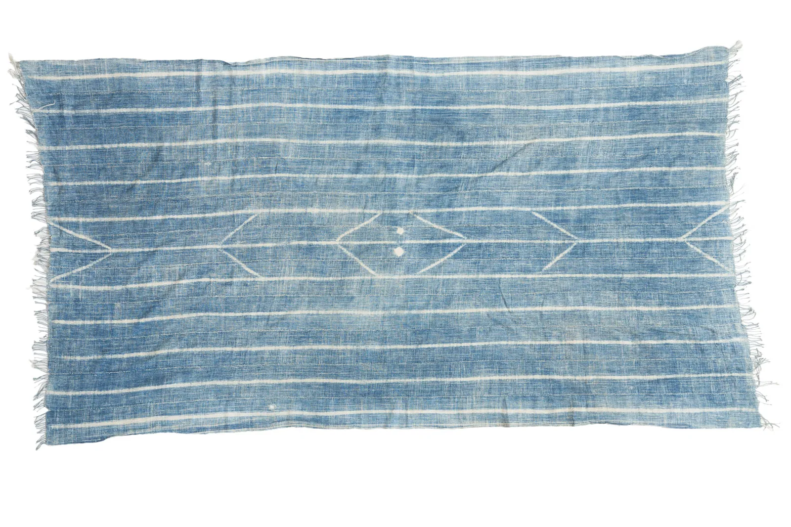 3.5x6.5 Vintage African Textile Throw