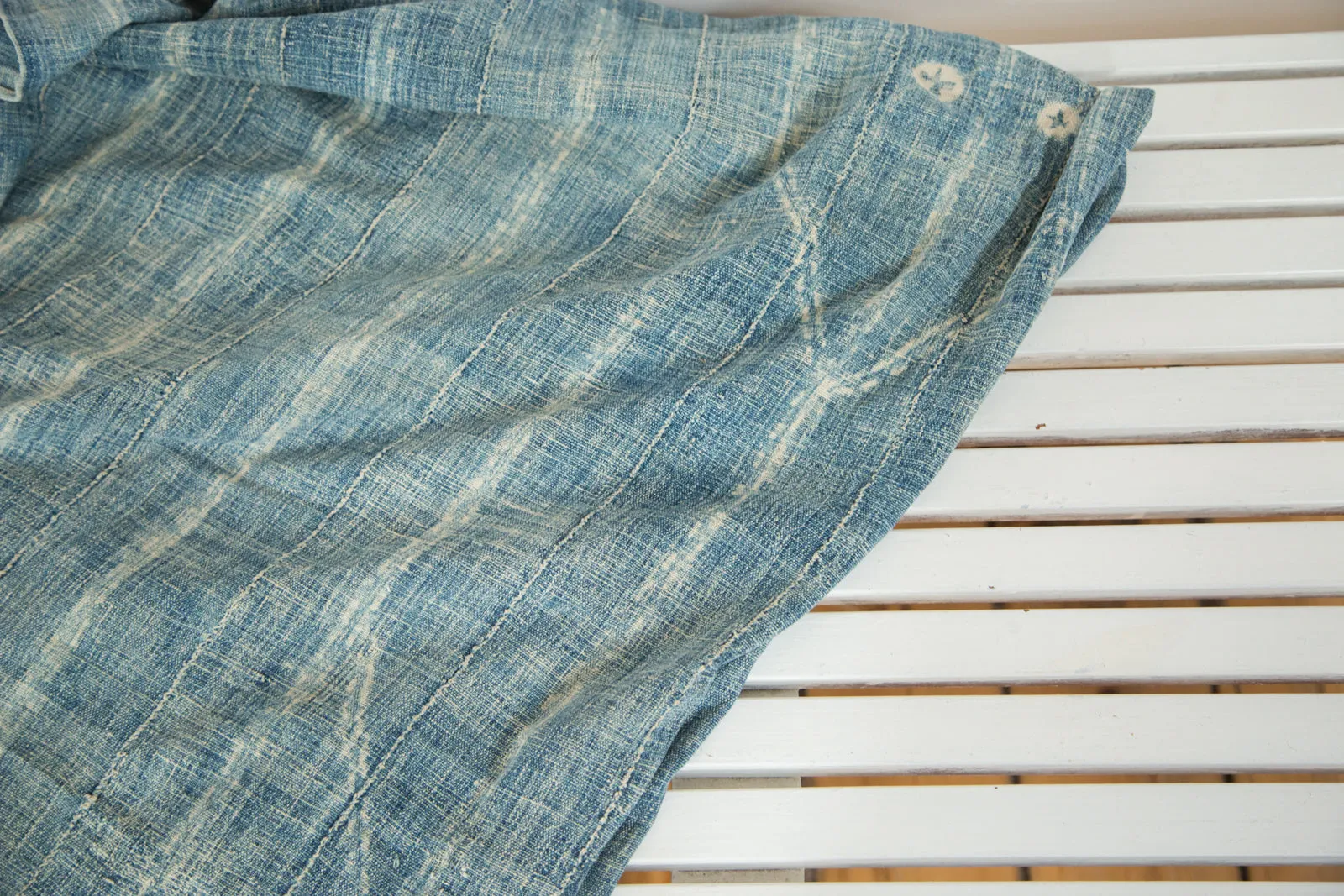 3.5x6.5 Vintage African Textile Throw
