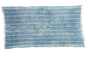 3.5x6.5 Vintage African Textile Throw