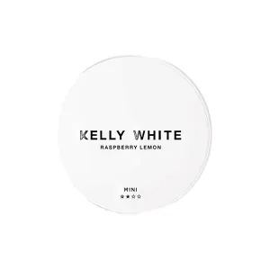 8mg Kelly White Mini Medium Raspberry Lemon Nicotine Pouches - 20 Pouches