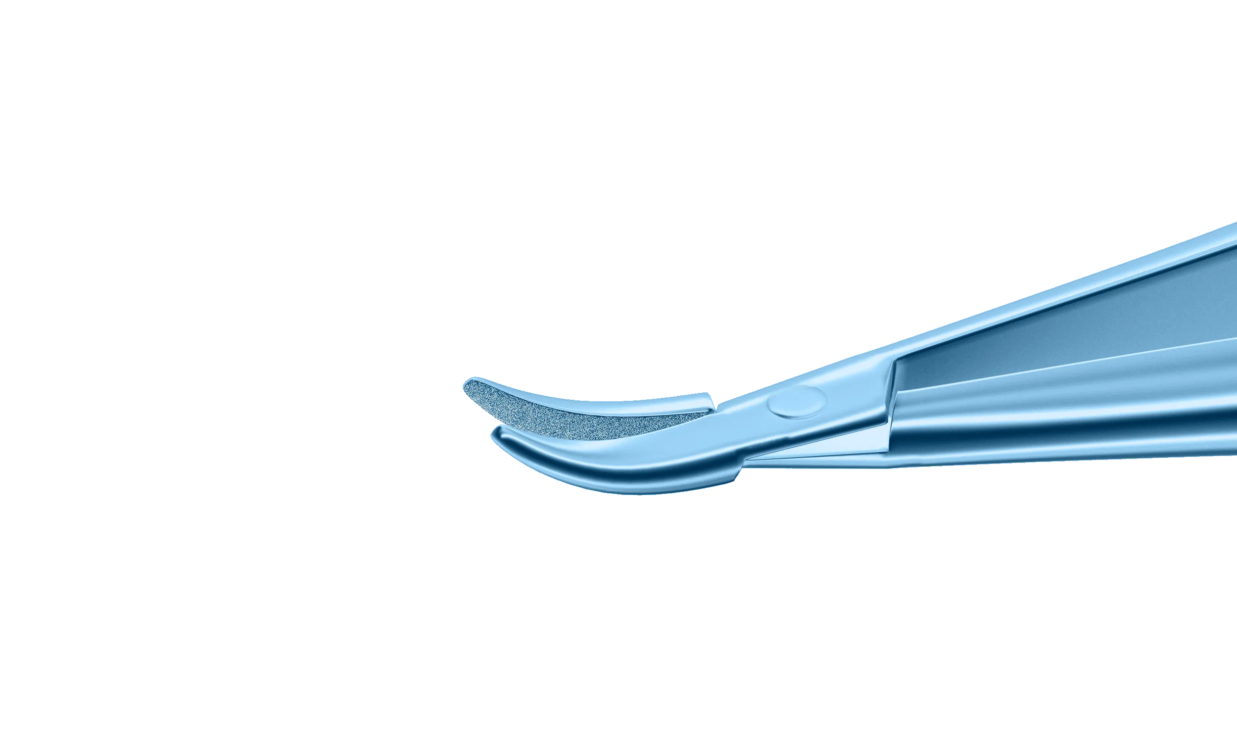 999R 8-030T Barraquer Needle Holder, 12.00 mm Standard Jaws, Curved, with Lock, Medium Size, Length 115 mm, Titanium