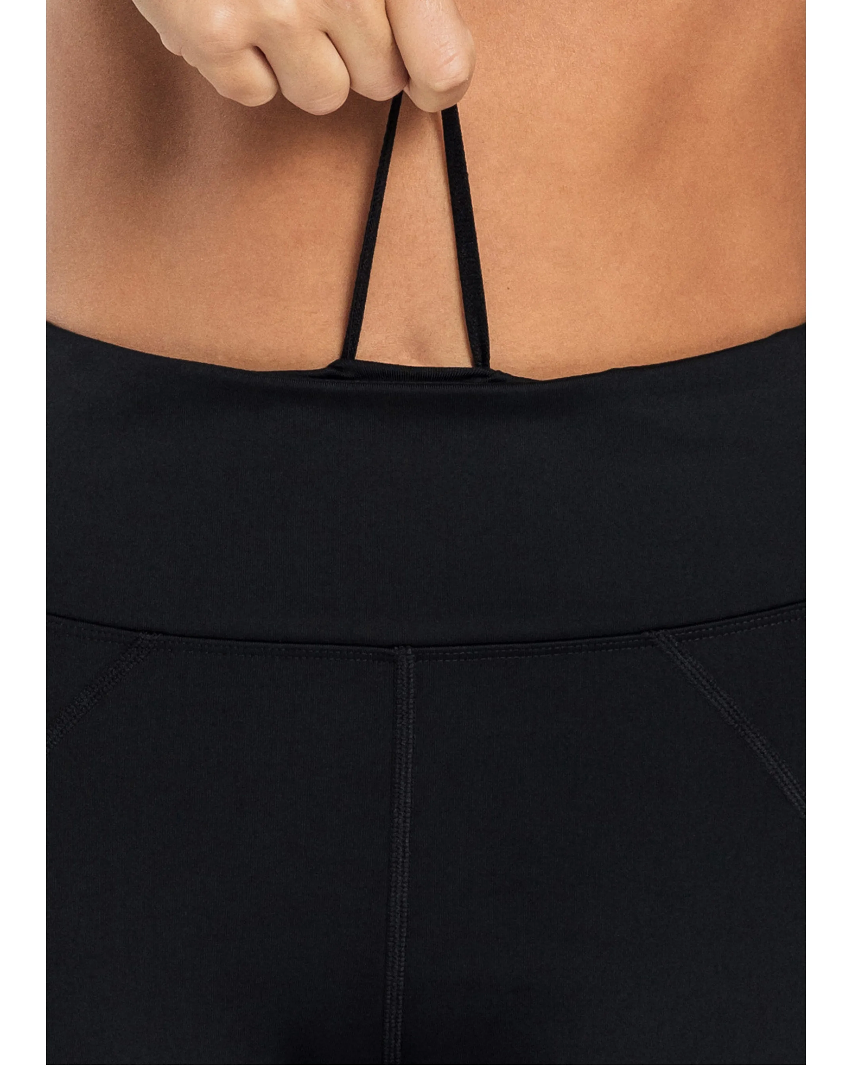Abi and Joseph Carrera Dual Pocket Ankle Biter Tight - Black