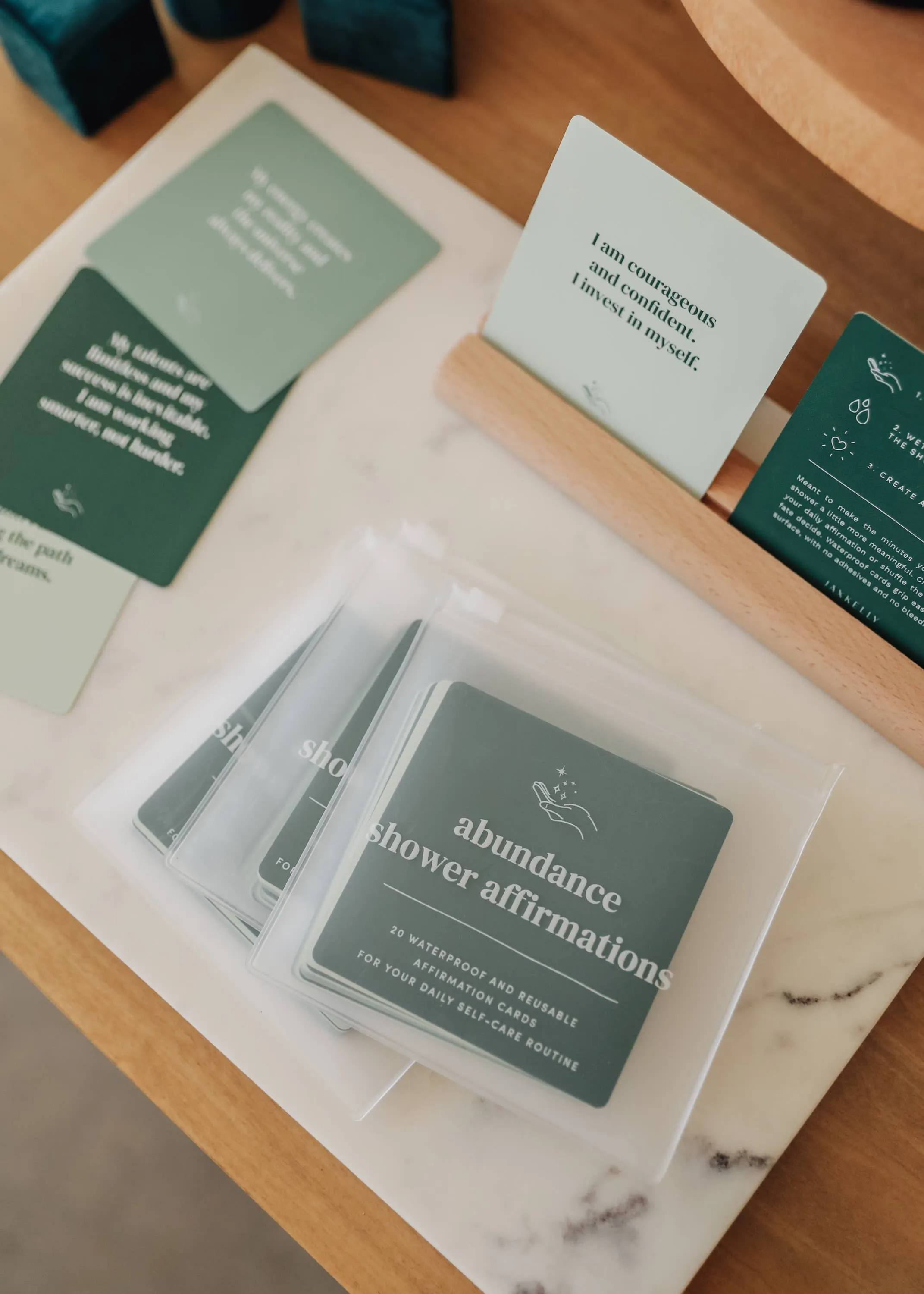 Abundance Shower Affirmation™ Cards