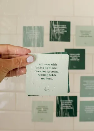 Abundance Shower Affirmation™ Cards
