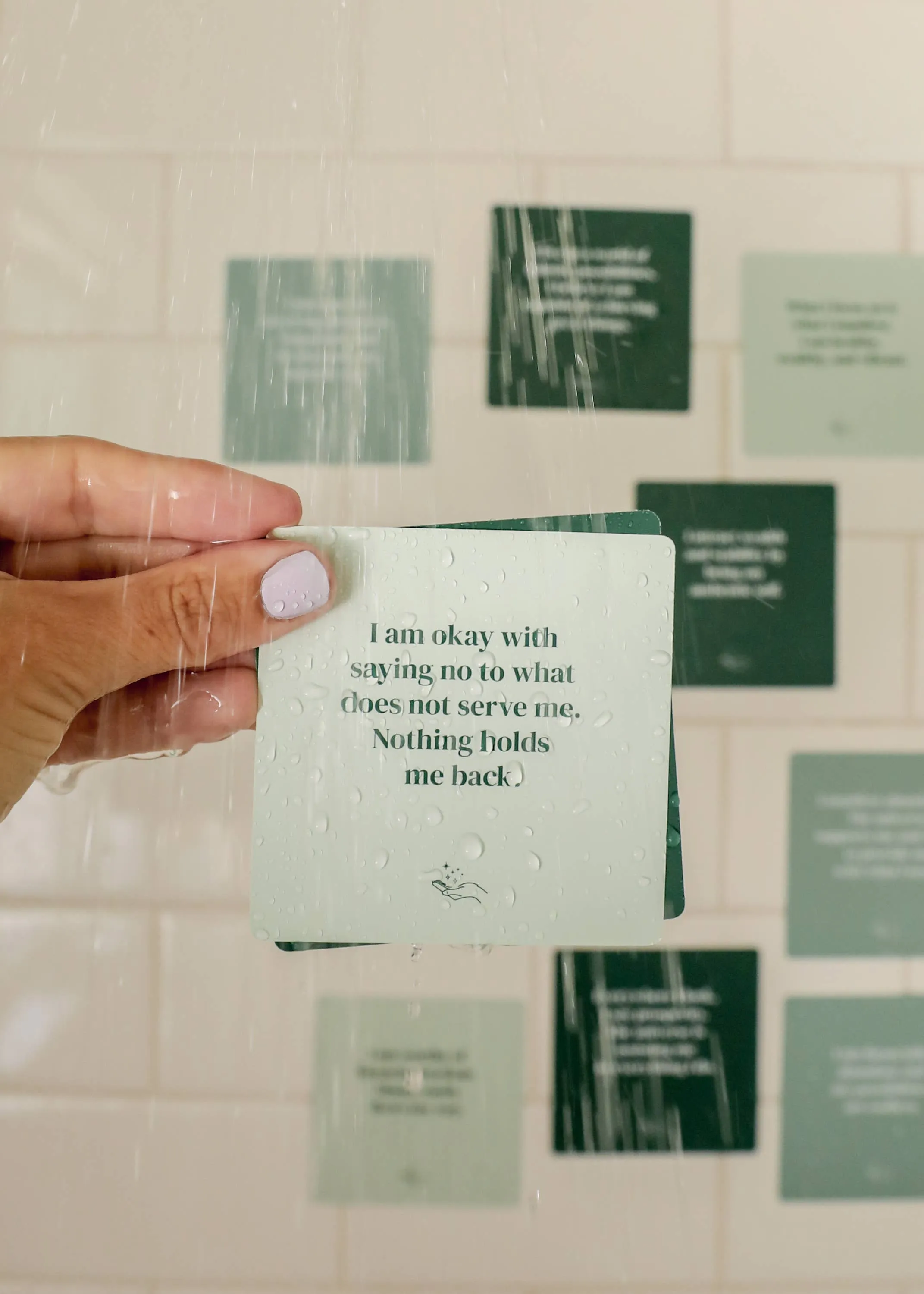 Abundance Shower Affirmation™ Cards