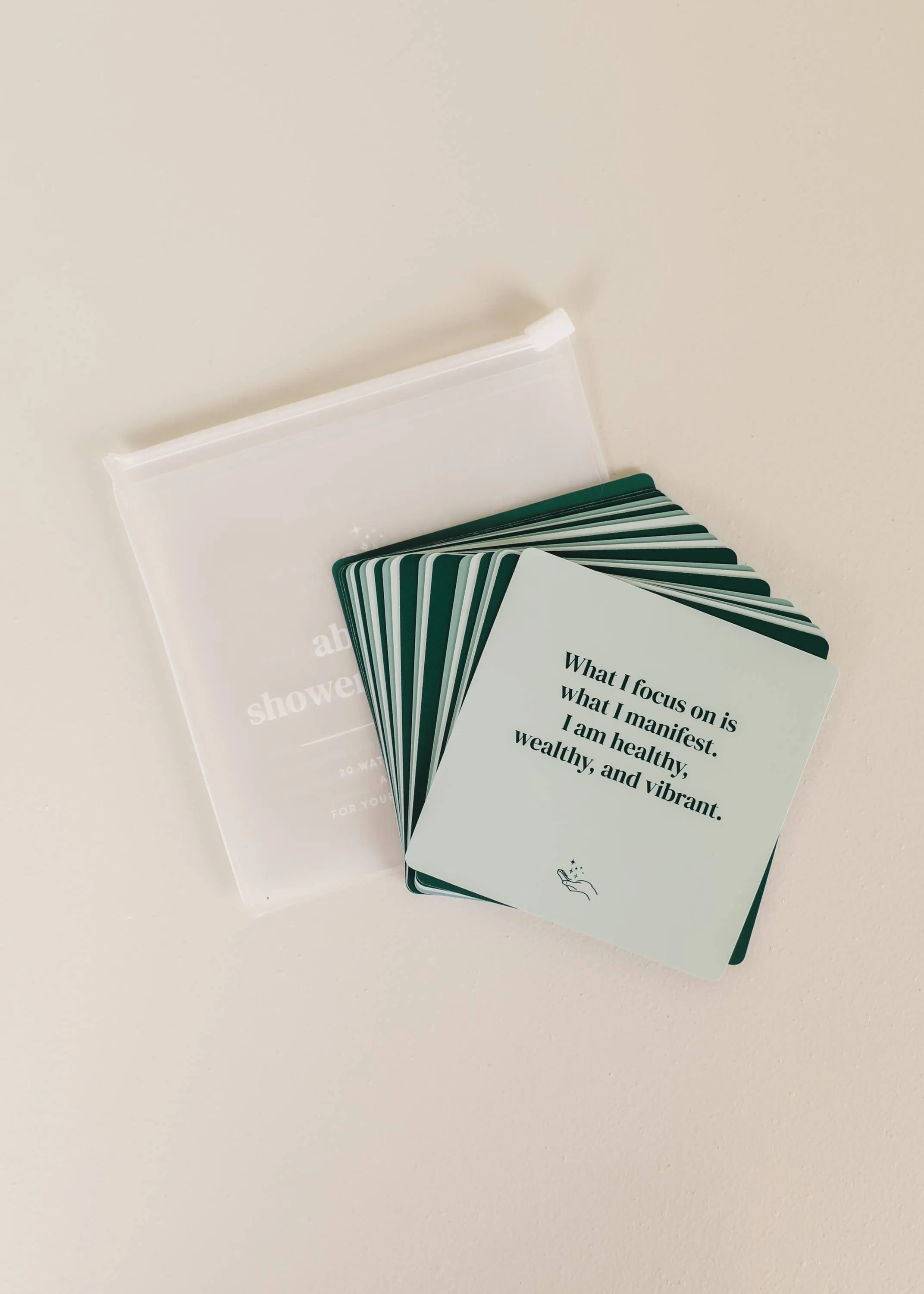 Abundance Shower Affirmation™ Cards