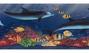 Acquarium PB58021B Wallpaper Border