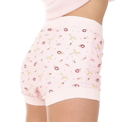 adult baby diaper panties traine RASPBERRY STRIPES