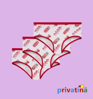 ADULT BABY UNDERPANTIES FOR GIRLS 3-PACK