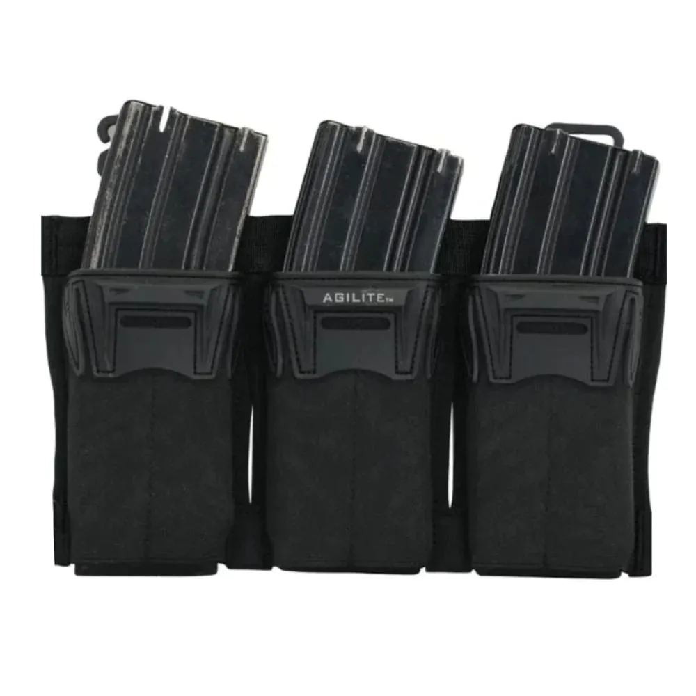 Agilite Pincer Placard Triple Magazine Pouch for M4 Type Magazine