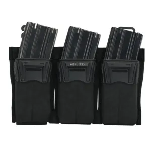Agilite Pincer Placard Triple Magazine Pouch for M4 Type Magazine
