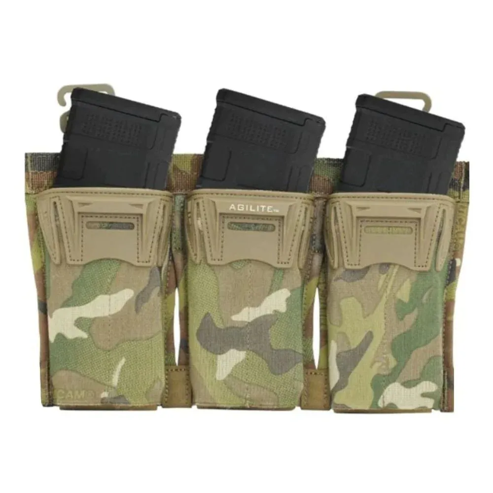 Agilite Pincer Placard Triple Magazine Pouch for M4 Type Magazine