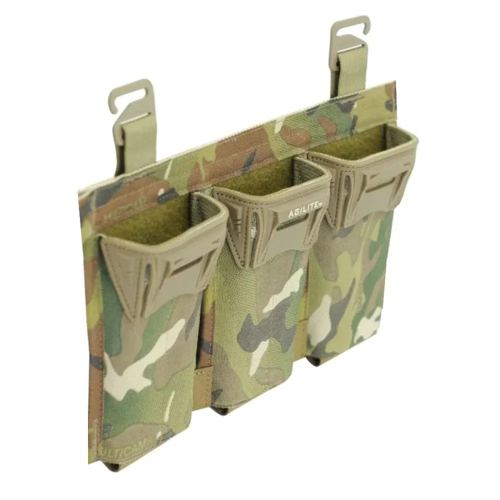 Agilite Pincer Placard Triple Magazine Pouch for M4 Type Magazine