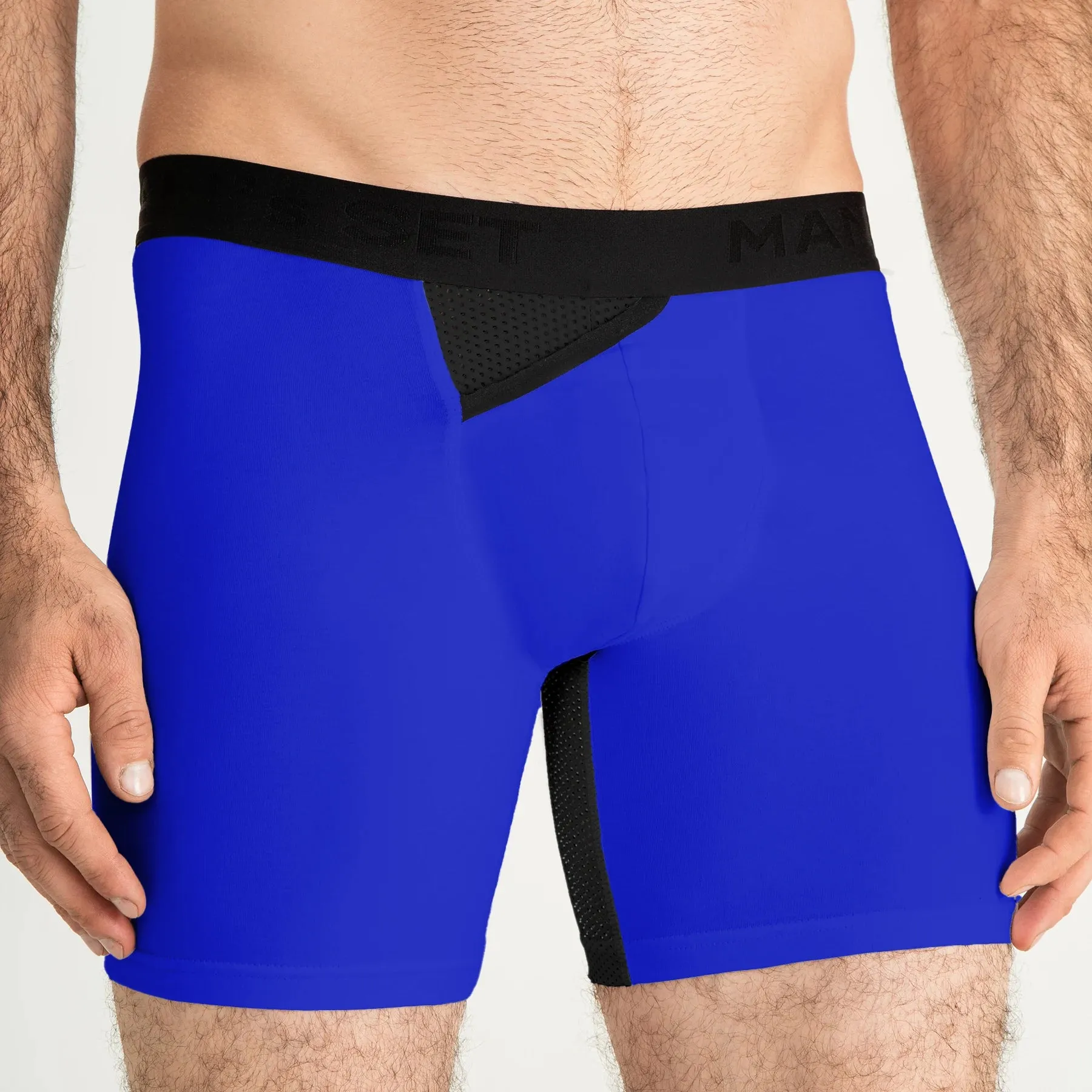AirFlow Boxer Brief 7.6" OpenFly, Electric Blue