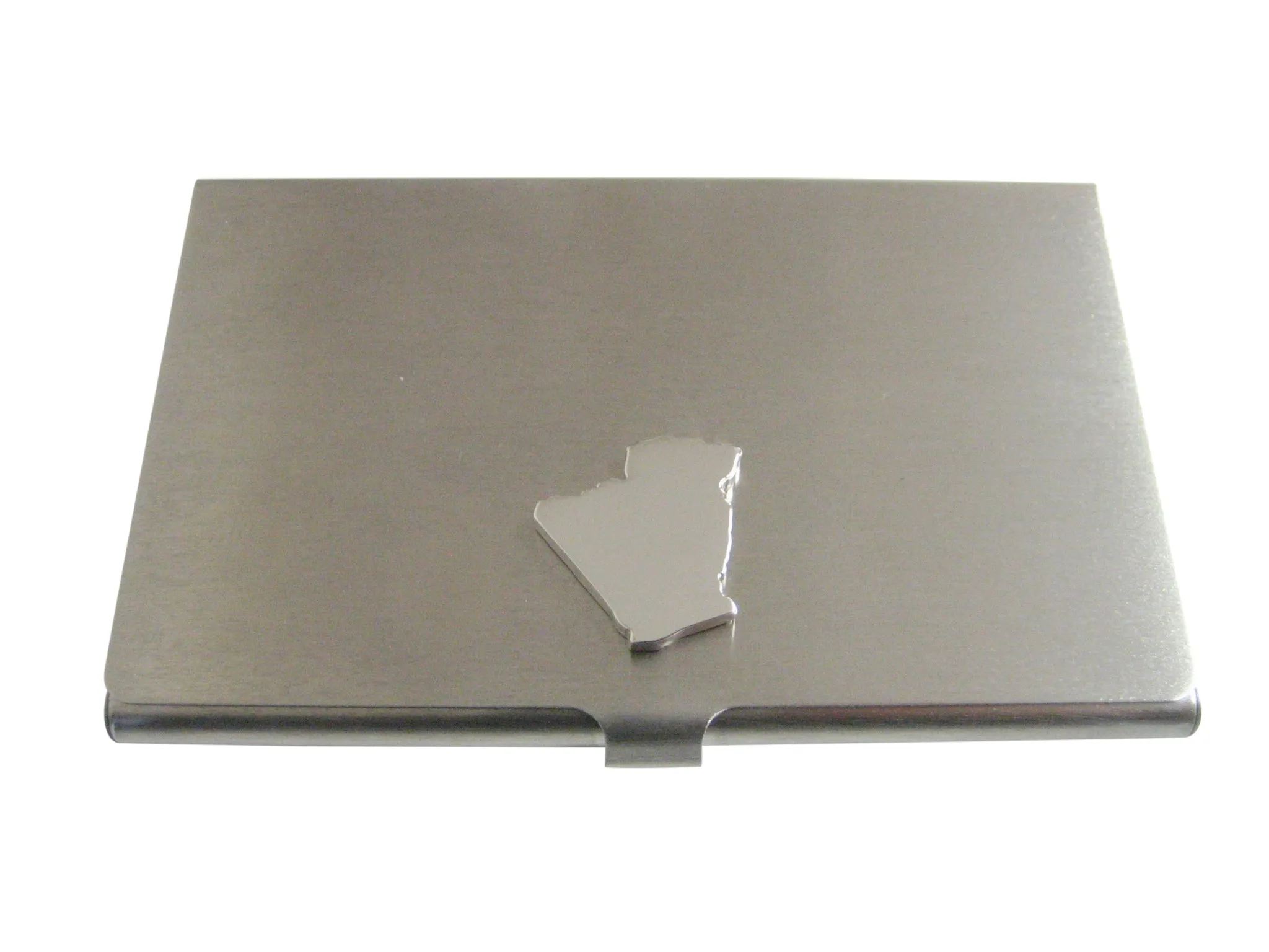 Algeria Map Shape Business Card Holder
