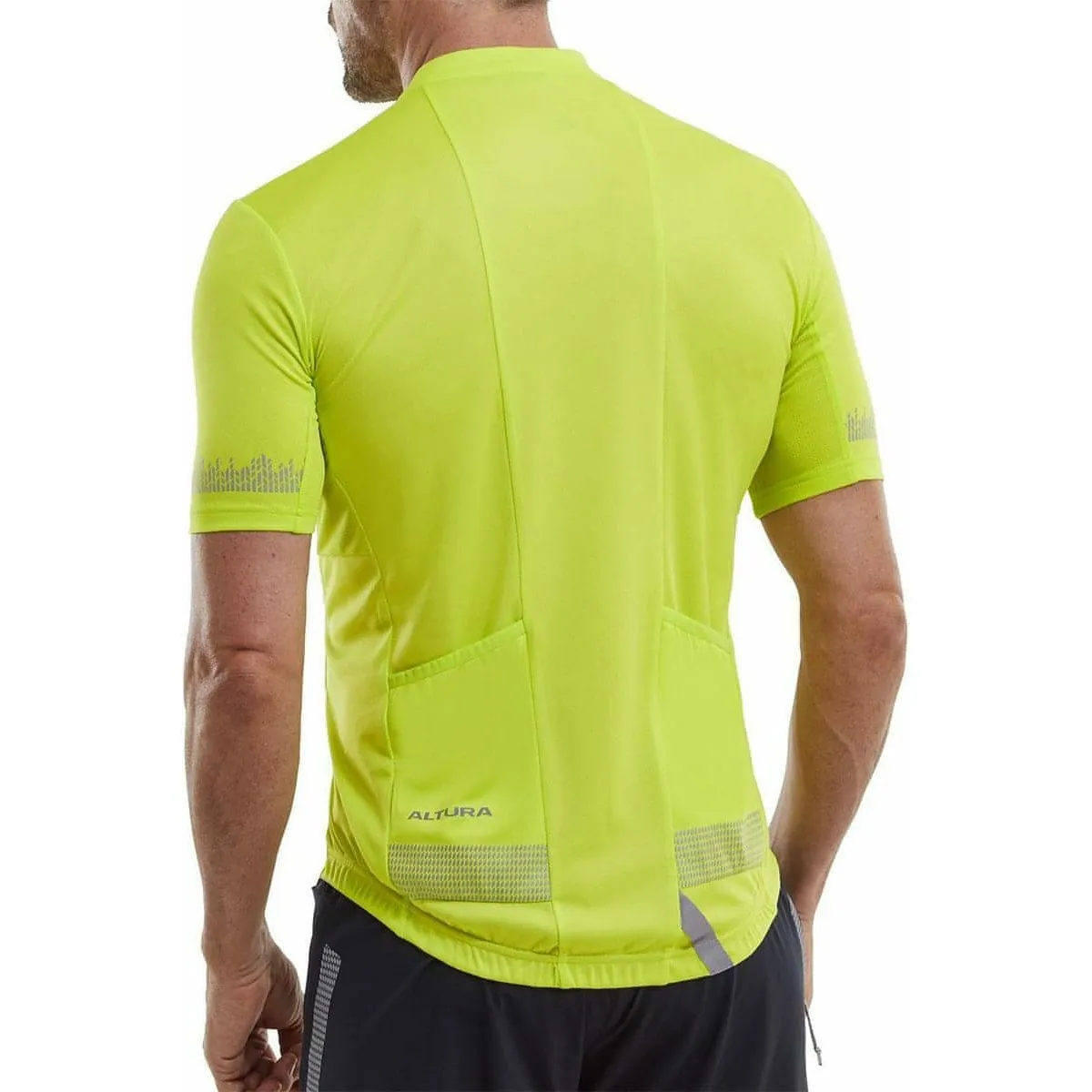 Altura Nightvision Short Sleeve Mens Cycling Jersey - Green