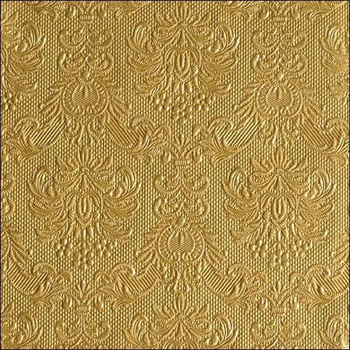 Ambiente Embossed Napkins Elegance Gold -  Available in 2 sizes