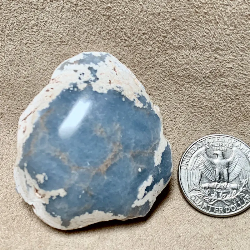 Angelite Polished "Window" (Peru)