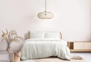 ARDOR BOUDOIR "Bondi" EMBOSSED QUILT COVER SET