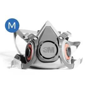 Arrowhead Forensics 3M 6000 Series Half Face Respirator - Medium - Mask Only