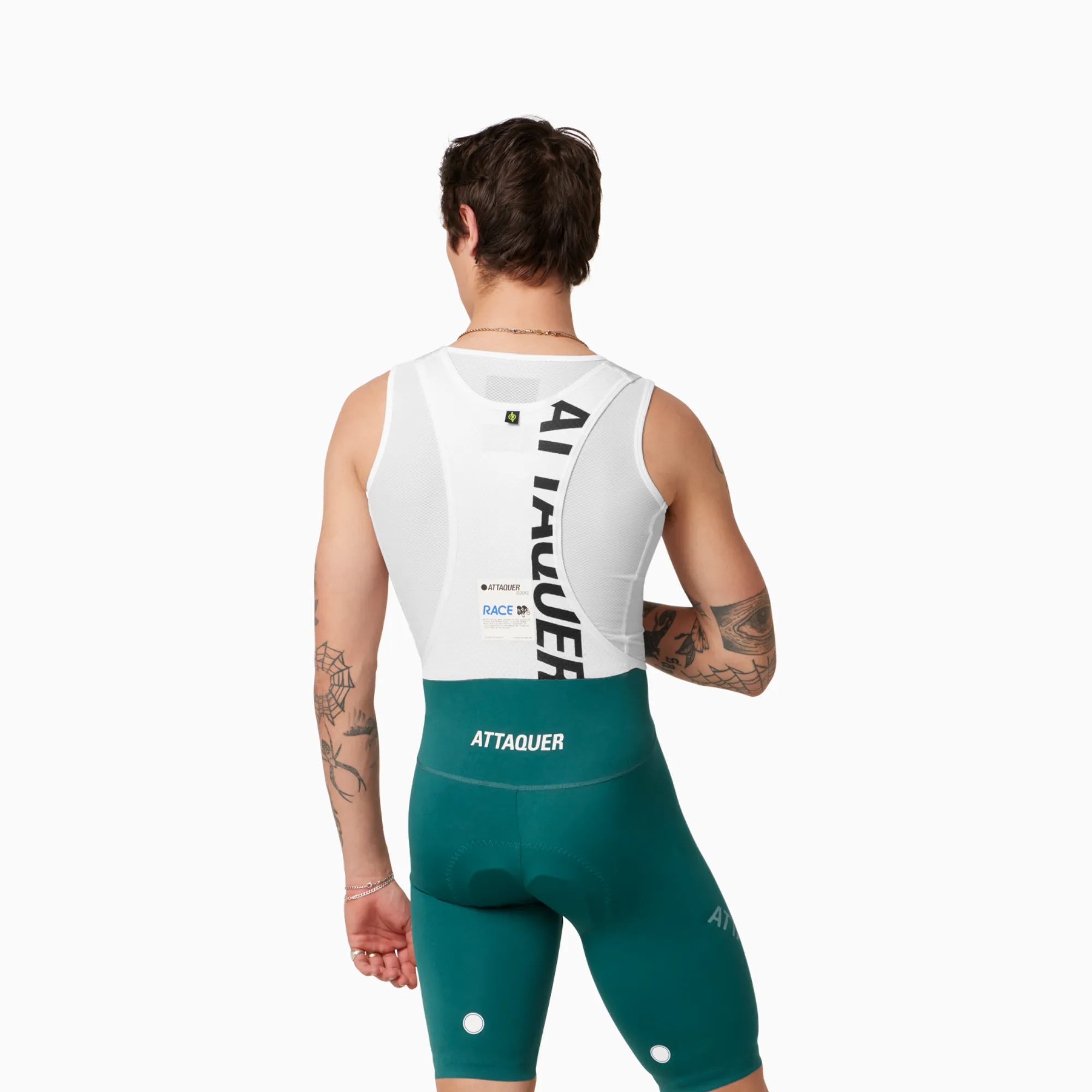 Attaquer Race Bib Short -  Emerald
