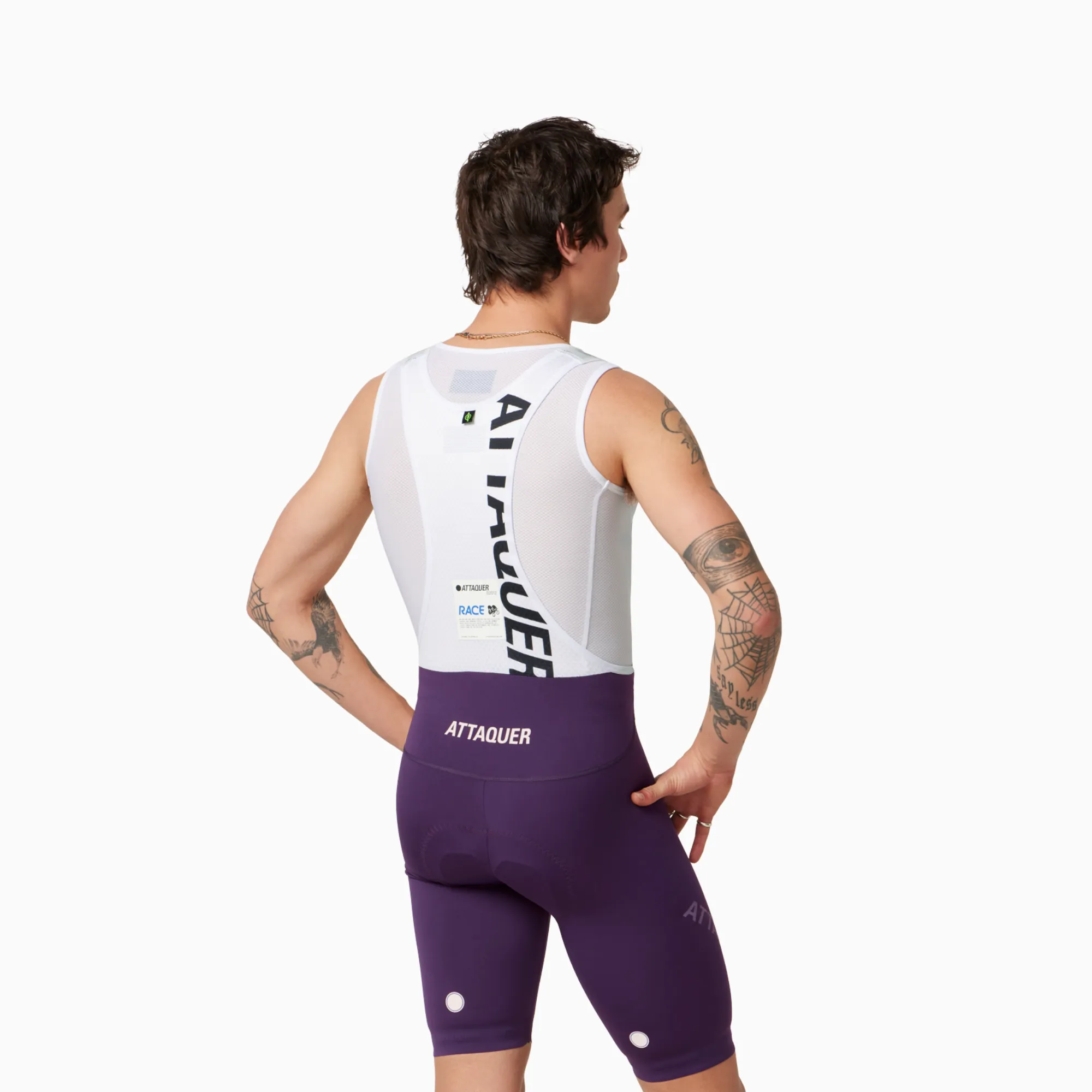 Attaquer Race Bib Short -  Purple