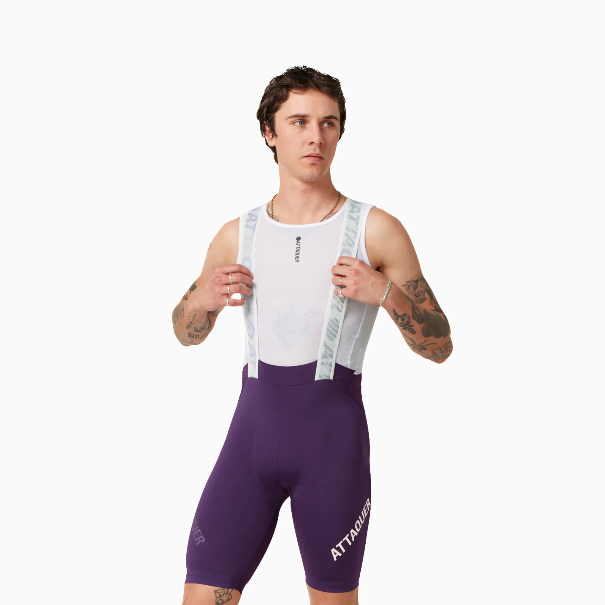 Attaquer Race Bib Short -  Purple