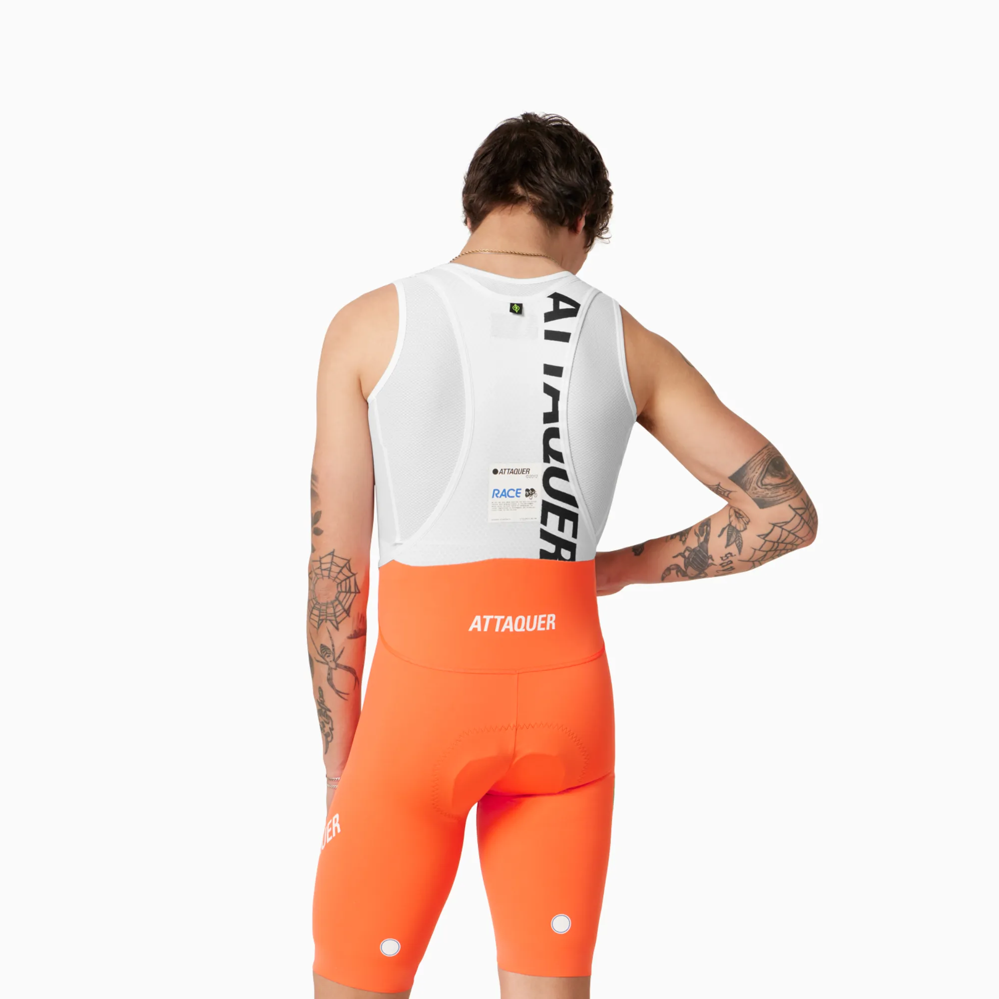 Attaquer Race Bib Short -  Solar Orange