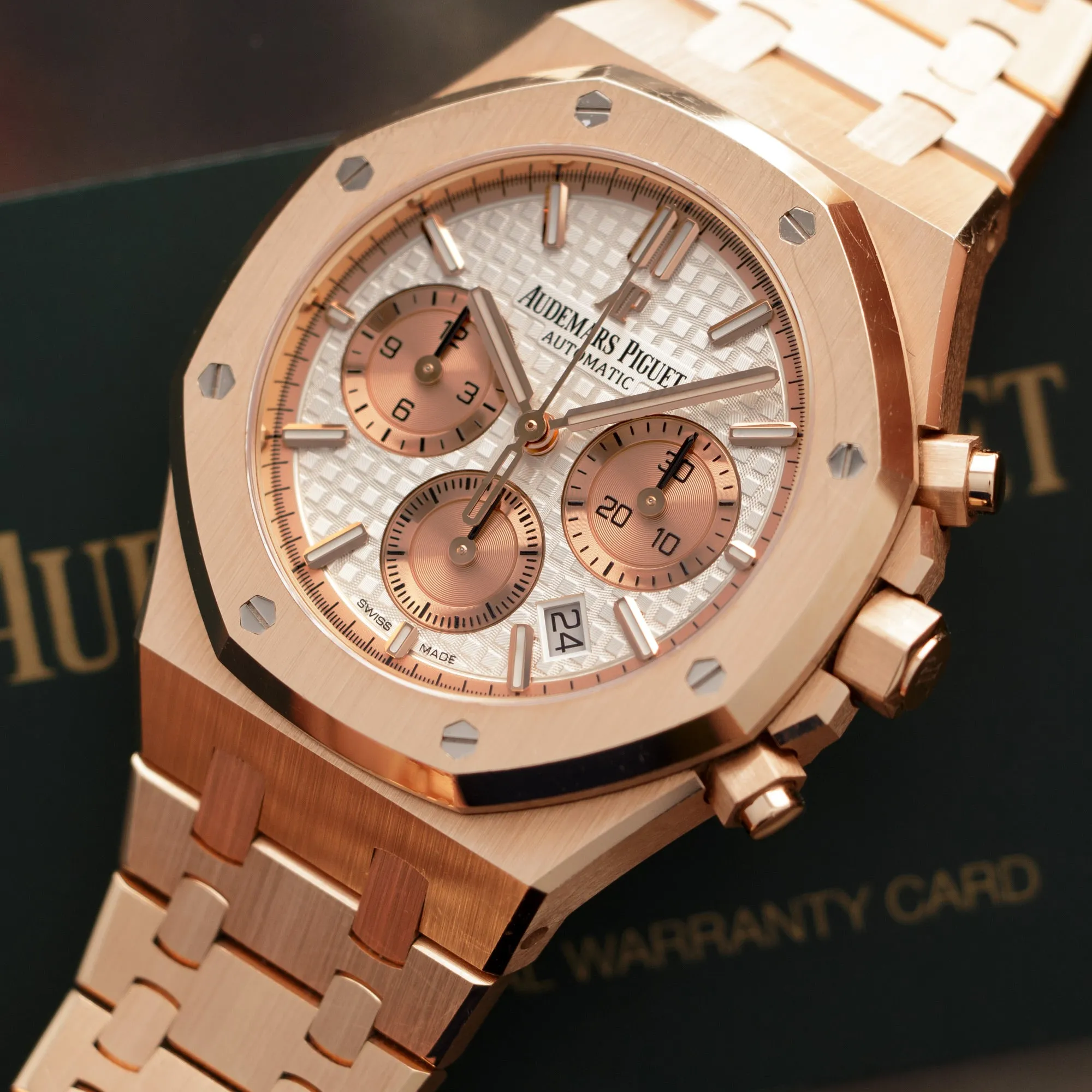 Audemars Piguet Rose Gold Royal Oak Chronograph Ref. 26315OR