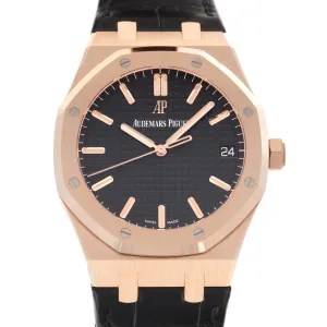 Audemars Piguet Rose Gold Royal Oak Watch Ref. 15500