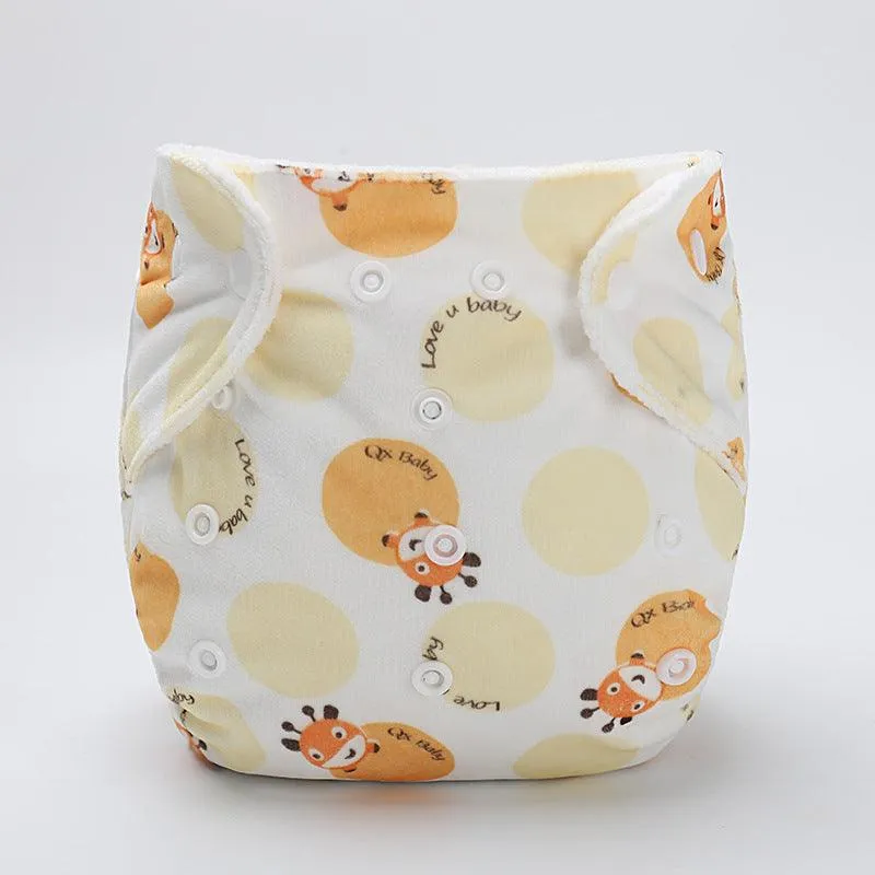 Baby cloth diaper pants cartoon diaper pants