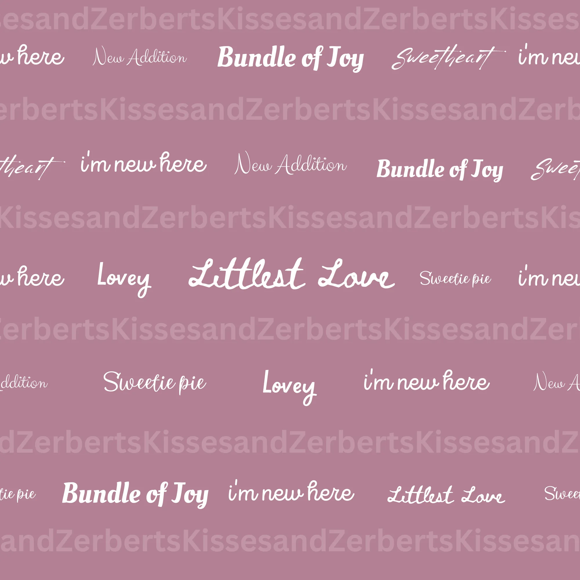 Baby Nicknames Knotted Gowns
