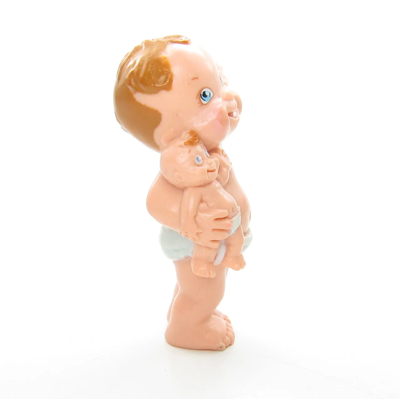 Baby Waving with Doll Magic Diaper Babies 1991 Figurine #6
