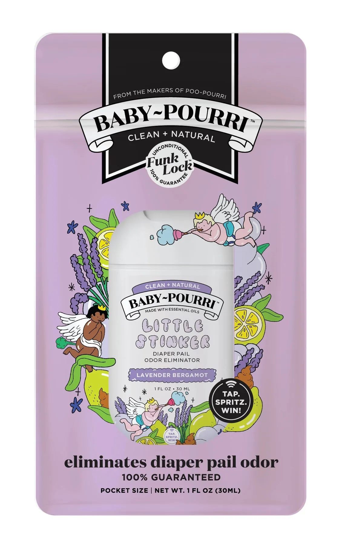 Baby~Pourri Little Stinker Diaper Pail 1oz Pocket Sprayer by ~Pourri